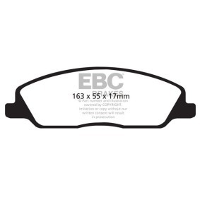 Köp Bromsbelägg av EBC Brakes DP41869R till det låga priset 1604809,12 kr