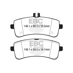 Osta Jarrupalat, levyjarru EBC Brakes:llä DP42350R edullisesti hintaan 144323,73 €