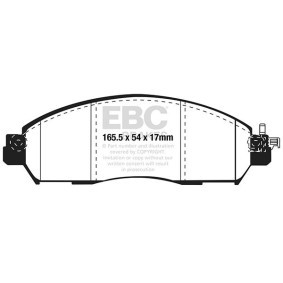 Osta Jarrupalat, levyjarru EBC Brakes:llä DPX2310 edullisesti hintaan 144323,73 €