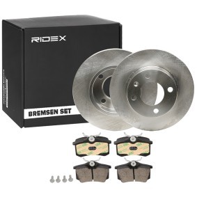 Bremsscheiben und -beläge 3405B0365 von RIDEX günstig für 52,47 € online kaufen