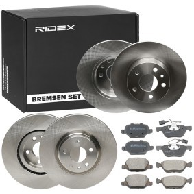 Bremsscheiben und -beläge 3405B0368 von RIDEX günstig für 157,45 € online kaufen