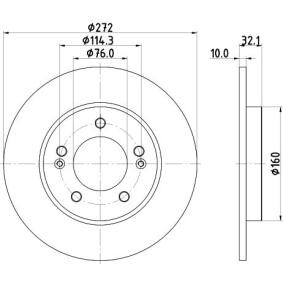 Bremsscheibe 8DD 355 126-501 von HELLA günstig für 43,55 € online kaufen