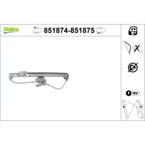 Achetez des Lève-vitre VALEO 851874 à prix pour 59,94 €