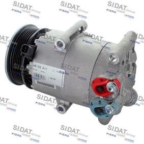 Comprar Compresor, aire acondicionado de SIDAT 1.8076A a bajo precio de 389,44 €