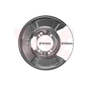 Compre Defletor do discos de travão de VAN WEZEL online para SPRINTER 4,6-t Caixa (906) a preços moderados