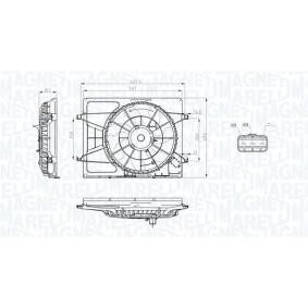 Compre Ventilador de radiador da MAGNETI MARELLI 069422796010 a um preço baixo por 99,20 €