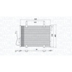 Achetez des Condenseur, climatisation MAGNETI MARELLI 350203782000 à prix pour 95,76 €