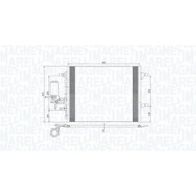 Acquista Condensatore climatizzatore da MAGNETI MARELLI 350203789000 a buon mercato per soli 135,50 €