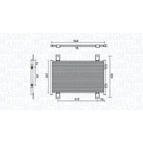 Compre Condensador de ar condicionado de MAGNETI MARELLI online para JUMPER Camião de plataforma/chassis (230) a preços moderados