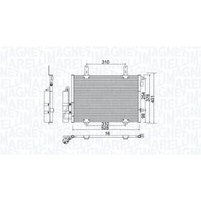 Achetez des Condenseur, climatisation MAGNETI MARELLI 350203905000 à prix pour 91,35 €