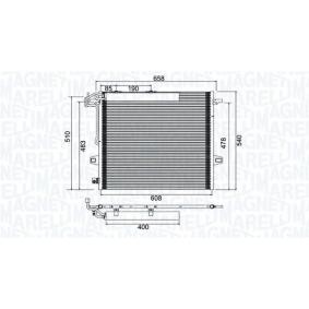 Acquista Condensatore climatizzatore da MAGNETI MARELLI 350203947000 a buon mercato per soli 118,32 €
