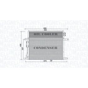 Achetez des Condenseur, climatisation MAGNETI MARELLI 350203967000 à prix pour 89,88 €