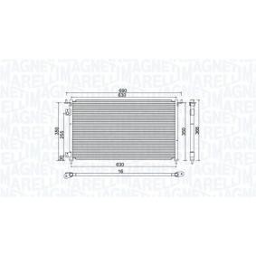 Achetez des Condenseur, climatisation MAGNETI MARELLI 350203970000 à prix pour 85,76 €
