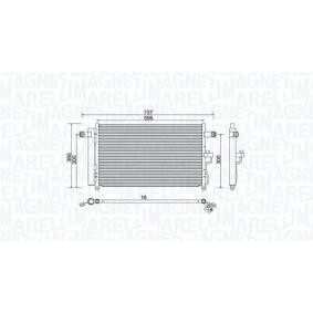 Compre Condensador, ar condicionado da MAGNETI MARELLI 350203974000 a um preço baixo por 78,21 €