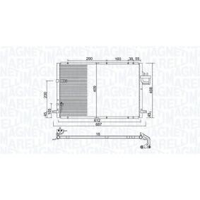 Compre Condensador de aire acondicionado de MAGNETI MARELLI online para CARENS II (FJ) a precios moderados