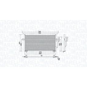 Compre Condensador, ar condicionado da MAGNETI MARELLI 350203986000 a um preço baixo por 116,78 €