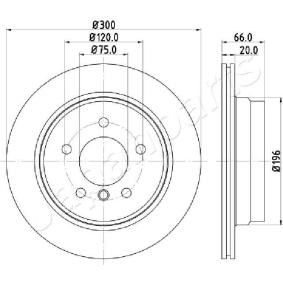 Bremsscheibe DP-0114 von JAPANPARTS günstig für 72,03 € online kaufen