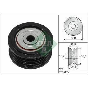 Compre Polia de desvio / de guia, correia trapezoidal estriada de INA online para PAJERO SPORT III (KS_) a preços moderados