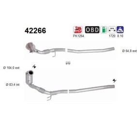 Acquista Catalizzatore da AS 42266 a buon mercato per soli 414,81 €