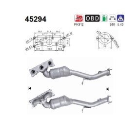 Katalysator 45294 von AS günstig für 426,73 € online kaufen