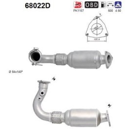 Katalysator 68022D von AS günstig für 734,25 € online kaufen
