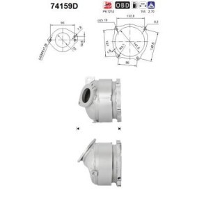 Katalysator 74159D von AS günstig für 397,42 € online kaufen