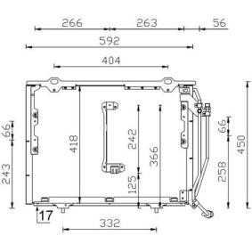 Klimakondensator AC 244 001S von MAHLE ORIGINAL günstig für 108,09 € online kaufen