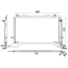 Klimakondensator AC 248 000S von MAHLE ORIGINAL günstig für 125,45 € online kaufen