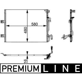 Acquista Radiatore aria condizionata da MAHLE ORIGINAL online per Classe S Sedan (W221) a prezzi moderati