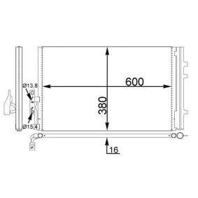 Compre Condensador, ar condicionado da MAHLE ORIGINAL AC 778 000S a um preço baixo por 162,62 €