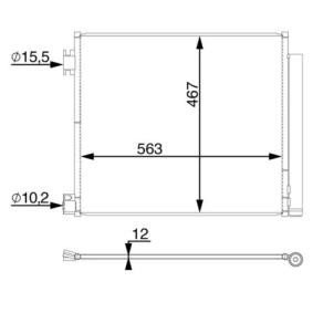 Achetez des Condenseur de clim de chez MAHLE ORIGINAL en ligne pour Qashqai III (J12) à prix modérés