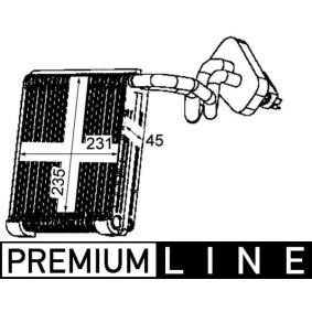 Acquista Evaporatore climatizzatore da MAHLE ORIGINAL online per Fiesta Mk6 Van a prezzi moderati