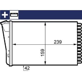 Köp Värmepaket av MAHLE ORIGINAL AH 155 000S till det låga priset 425,39 kr
