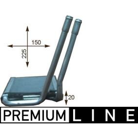 Wärmetauscher, Innenraumheizung AH 202 000P von MAHLE ORIGINAL günstig für 66,37 € online kaufen