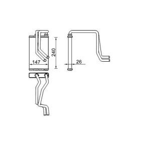 Wärmetauscher, Innenraumheizung AH 271 000S von MAHLE ORIGINAL günstig für 93,05 € online kaufen