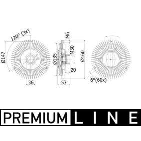 Kupplung, Kühlerlüfter CFC 44 001P von MAHLE ORIGINAL günstig für 94,36 € online kaufen