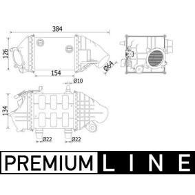 Achetez des Intercooler MAHLE ORIGINAL CI 226 000P à prix pour 288,37 €