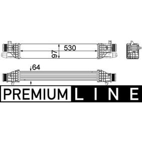 Achetez des Intercooler MAHLE ORIGINAL CI 257 000P à prix pour 159,78 €