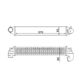 Comprar Intercooler de MAHLE ORIGINAL CI 475 000S a bajo precio de 138,33 €