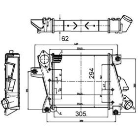 Ladeluftkühler CI 508 000S von MAHLE ORIGINAL günstig für 285,06 € online kaufen