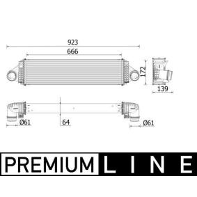 Comprar Intercooler de MAHLE ORIGINAL CI 550 000P a bajo precio de 238,87 €