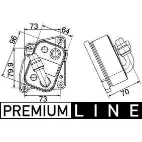 Ölkühler CLC 107 000P von MAHLE ORIGINAL günstig für 84,70 € online kaufen