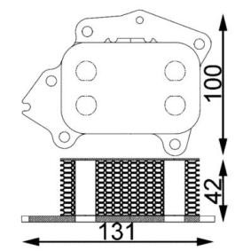 Ölkühler CLC 194 000S von MAHLE ORIGINAL günstig für 46,79 € online kaufen