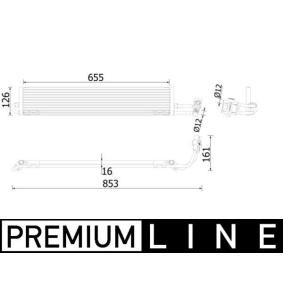 Achetez des Radiateur d'huile de boite de vitesse automatique MAHLE ORIGINAL CLC 234 000P à prix pour 402,19 €
