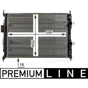 Kühler, Motorkühlung CR 14 000P von MAHLE ORIGINAL günstig für 161,47 € online kaufen