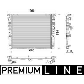 Compre Radiador de MAHLE ORIGINAL online para 8 Coupé (G15, F92) a precios moderados