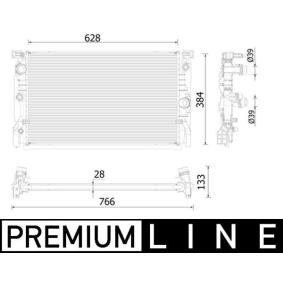 Compre Radiador de MAHLE ORIGINAL online para 8 Coupé (G15, F92) a precios moderados