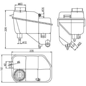 Ausgleichsbehälter CRT 202 000S von MAHLE ORIGINAL günstig für 39,89 € online kaufen
