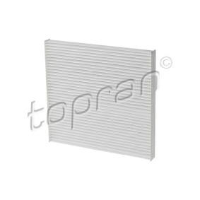 Innenraumfilter 701 551 von TOPRAN günstig für 5,97 € online kaufen