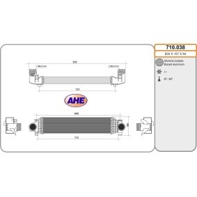 Ladeluftkühler 710.038 von AHE günstig für 193,65 € online kaufen